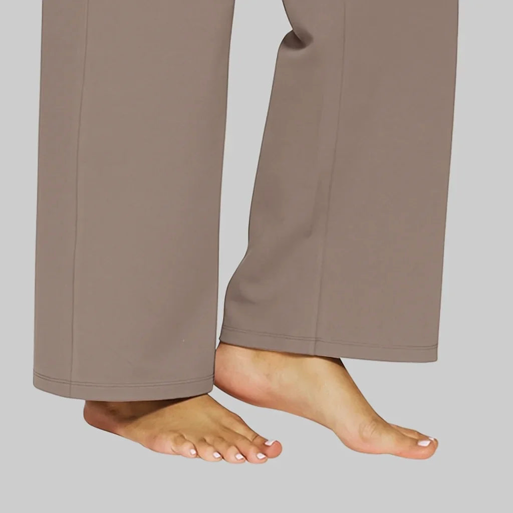 Mary | Women’s High Rise Wide Leg Stretch Dress Pants