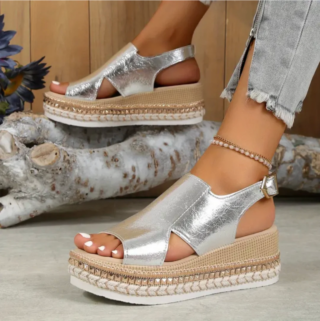 Zinnia | Women's Sandals with Cushioned Footbed | Elegant Design for All-Day Comfort