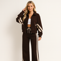 Bette | Women’s Sporty Wide Leg Two-Piece Matching Set