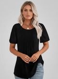Rose | Women’s Round Neck Short Sleeve Summer Top